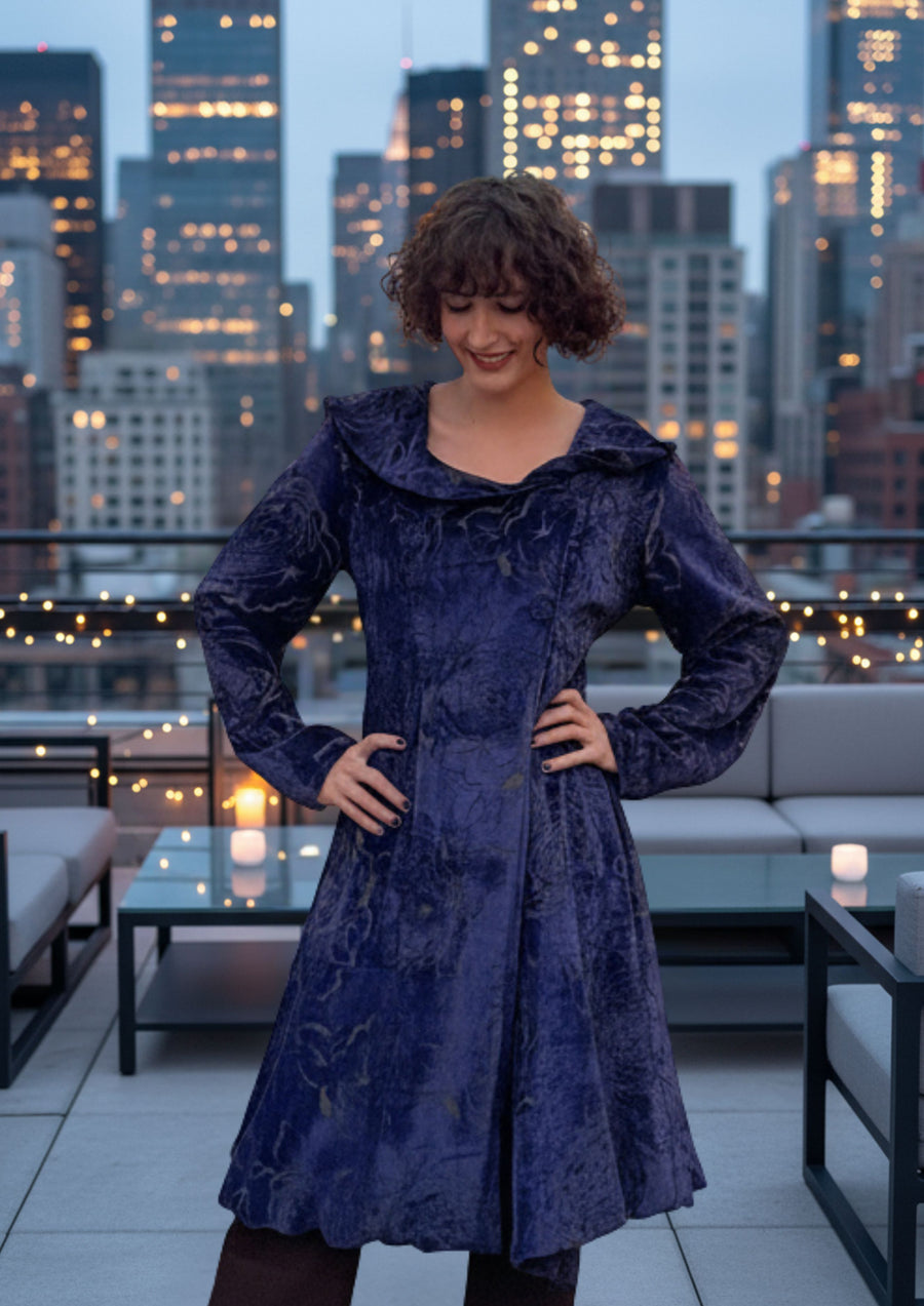 MANTEAU OPERA BIS - Blue