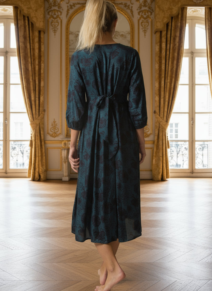 ROBE SITGES - Teal (Taille Unique)
