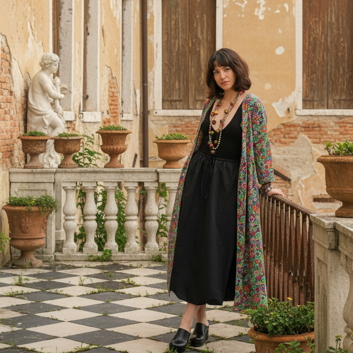 ROBE ARIA - Vert Pomme