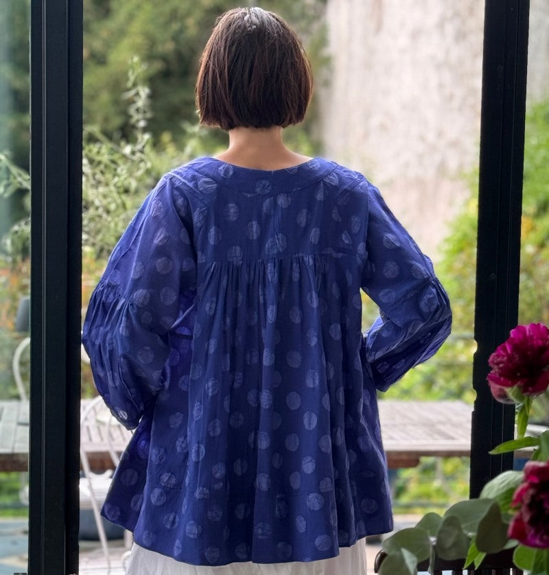 TUNIQUE DOTTY - N°702 Bleu Electrique