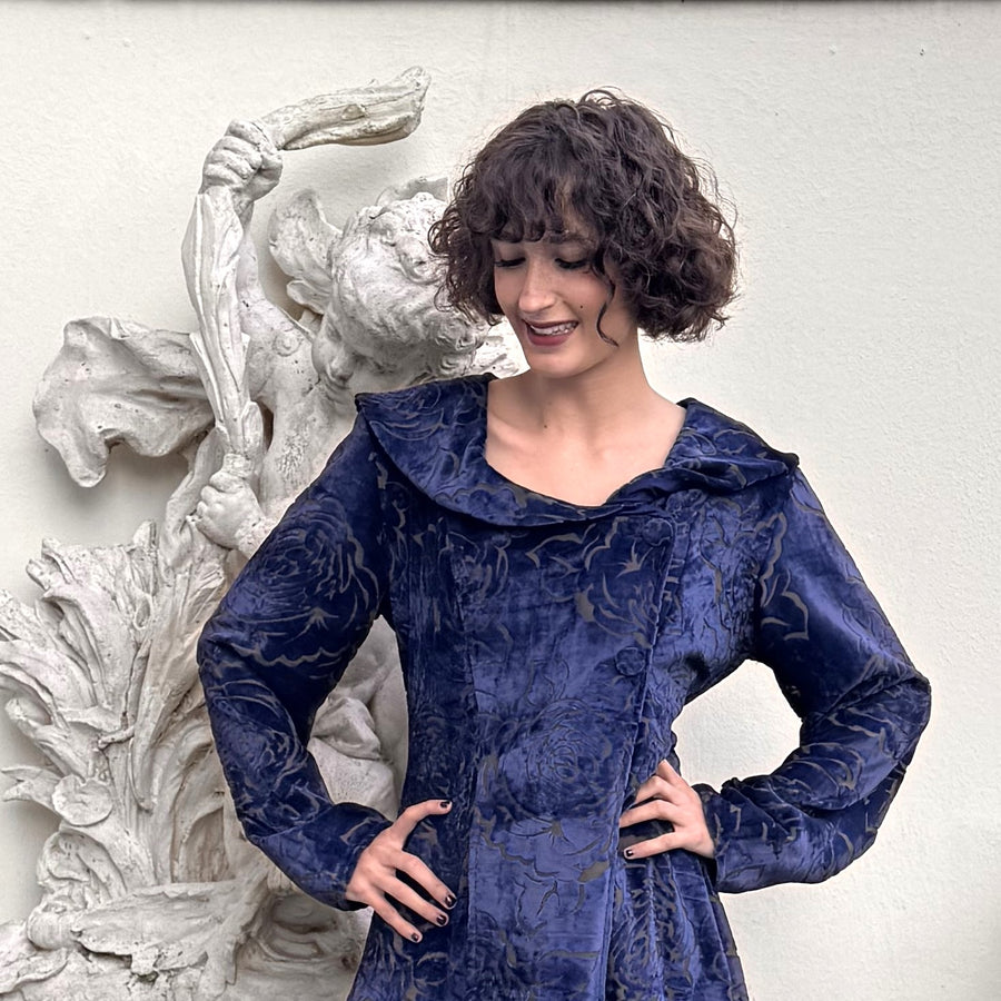 MANTEAU OPERA BIS - Blue