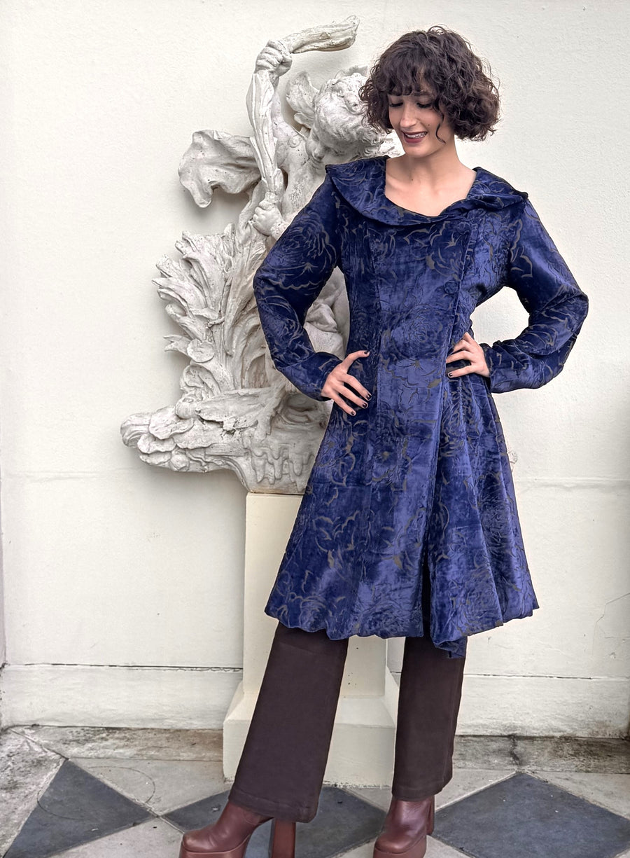 MANTEAU OPERA BIS - Blue