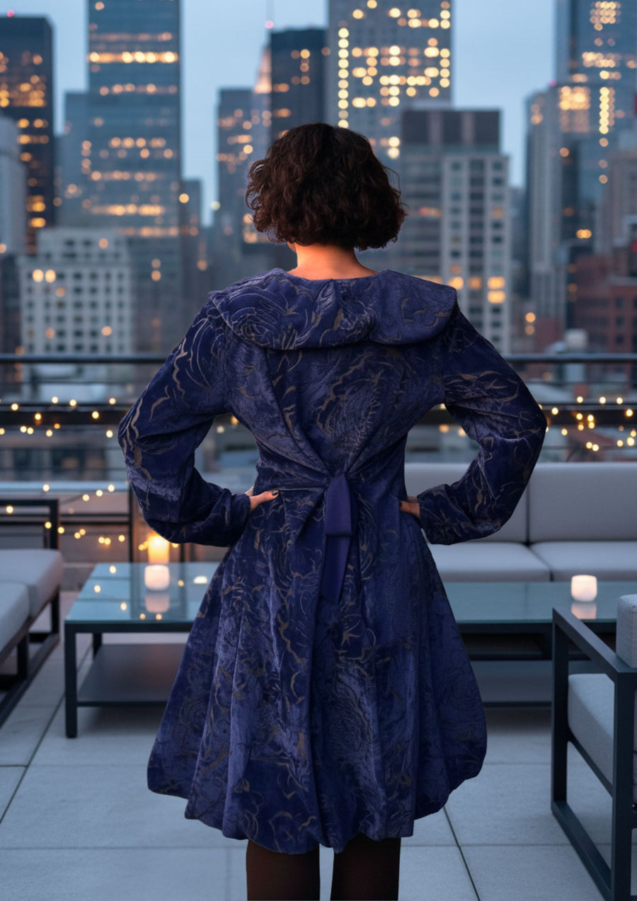 MANTEAU OPERA BIS - Blue