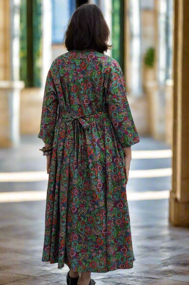 ROBE ARIA - Vert Pomme