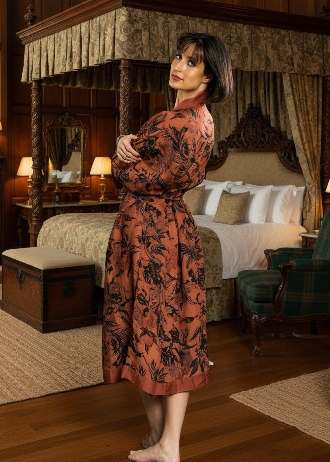 KIMONO PIVOINE - Bronze (Taille Unique)