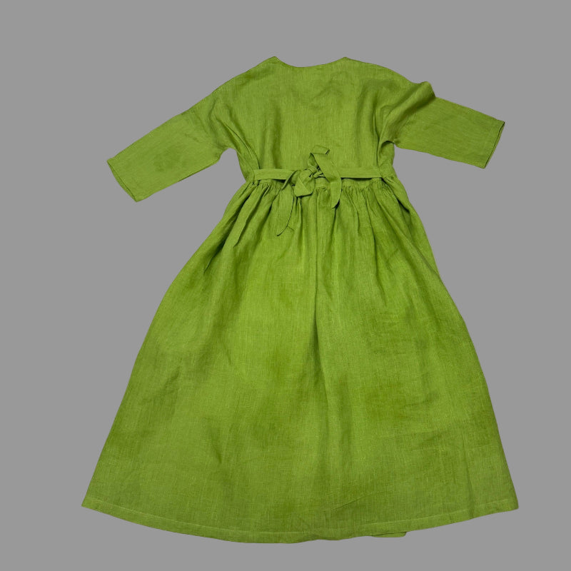 ROBE CAMELIA - N°341 Vert Pomme
